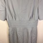 J.Crew Womens Wool Tan Knee Length Dress Short Sleeve Size 4 Career Work Wear Tan Photo 2