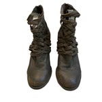 Free People  Carrera Leather Strappy Zip Booties Photo 4