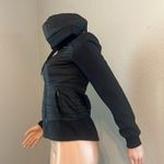 Sebby  Women's XSMALL Fitted Puffer Coat w. Hoodie Adjustable Lightweight jacket Photo 9