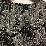 ZARA  Woman Black White Floral Dress Medium Photo 4