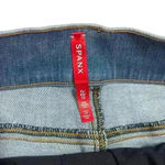 Spanx Women’s XL Ankle Skinny Jegging Pull On Stretch Blue Denim High Rise Photo 8