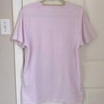 Tee Territory Beach More Worry Less Short Sleeve Tee in Light Pink & Orange Size M Photo 7