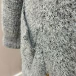 VICI  Cozy‎ Soft Fuzzy Chunky Gray Oversized Cardigan Sweater Small Photo 3