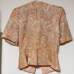 Vintage Karen miller New York short sleeve metallic floral blazer Pink Size M Photo 7