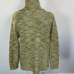 Chico's Chico’s Sequin Cowl Neck Mohair Green Sweater size 1 (Medium) Photo 2