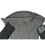 Columbia ‎ Women’s Black / Gray Waffle Knit Hooded Sweatshirt Size M Photo 4
