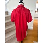 Tuckernuck Pomander Place Red Short Sleeve Boxy Shift Dress Size M Photo 3