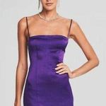Retrofête Retrofete Janessa Mini Dress in Royal Purple Medium NWT Sleeveless Photo 0