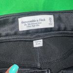 Abercrombie & Fitch Faux Leather 90s Relaxed Jean Ultra High Rise Pants size 25/0S Photo 7