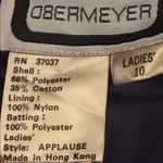 Obermeyer Vintage Applause Blue Snow Bibs Ski Snow Board One Piece Size 10 Photo 7