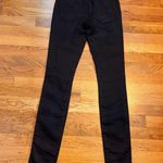 G-star Raw 3301 Contour High Skinny Women’s 24 Black Dark Wash Distressed Jeans Photo 5