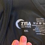 Zyia Active Effortless Black Mesh Detail Racerback Tank Women’s Size XXL Black Photo 2