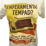 Marvel  Loki Cream Graphic Temperamental Tempad Crew Neck T Shirt Top Tee Size S Photo 2