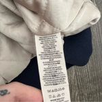 Free People  Blue Paisley Bomber Jacket Photo 13