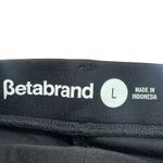 Betabrand Classic Dress Pant Yoga Pant Straight Leg Black Size Large Photo 4