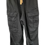 SKIMS NWT  Oversized Boyfriend Fleece Charcoal Cargo SweatPants Photo 0