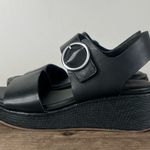 Sofft Faedra Women's Black Leather Sandal Size 9 SKU#24470 Photo 3