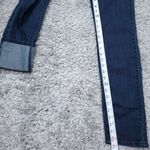 prAna Kara Rolled Skinny Jeans Indigo Blue Size 4 27 Stretch Cuffed Low Rise Photo 9