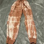 American Eagle  Outfitters Tie-Dye Harem Pants - Red/Pink and White Photo 1