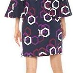 Trina Turk  size xsmall multicolor geometric print sleeves dress Photo 1