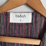 Ba&sh NEW  Star Metallic Midi Dress 8 Photo 7