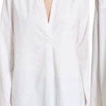 Theory  Ofeliah Stretch Cotton Top  Size medium   Photo 0