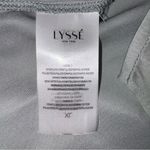 Lysse  Sage Green V-Neck Tunic Mixed Media Blouse Women's XL Flowy Short Sleeves Photo 6