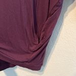 Zenana Outfitters Soft Purple Cardigan - Size M Plum Open Front Side Pockets Top Photo 4