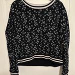 Betsey Johnson Performance Floral Pull Over Sweater Photo 1