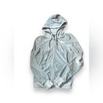 PINK - Victoria's Secret Y2k vintage VS pink velour sparkle heart hoodie xs Photo 3