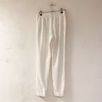 Bebe NEW  Sequin Joggers in White Extra Small Photo 1
