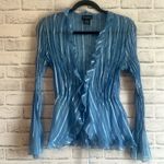 Ny Collection Aritzia Women's Blue Shirt | Size Medium Photo 0