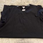 J.Crew  100% cotton dress size L black color brand new with tags Photo 8