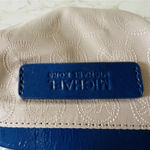 Michael Kors Carlton Cobalt Blue Patent Leather Small Crossbody Bag Photo 7