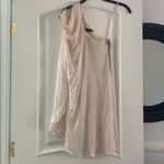 Alice + Olivia  | One Shoulder Flow Dress Baby Pink Photo 3