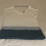 Bordeaux Anthropologie  Tank White Blue Photo 0