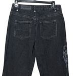 Maniere De Voir  Line Art Mom Jeans Black 10 Photo 6