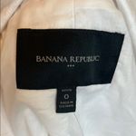Banana Republic  White Linen Blazer Photo 2