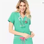 FIGS Limited Edition Surgical Green Scrub Set New Size XS Catarina Top Zamora Photo 11