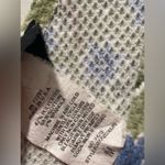 VTG 90s David Wayne Green & Blue Spring Ditsy Floral V Photo 5