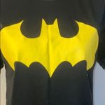 Batman‎ small black athletic top Yellow Photo 1
