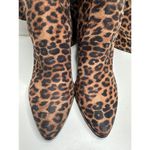 Marc Fisher Boots Women’s Size 6 Over The Knee Pointed Toe Leopard Print NEW Photo 8