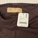 Free People NEW!  Good Feels Tube Set XS/Medium Brown Maxi Skirt Strapless Top Photo 5