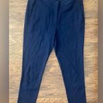 MM.LaFleur  Navy Slim Leg Dress Pants Viscose Career Work Office Size 6 Photo 0