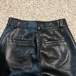 Aritzia Babaton Command Pants (Mid-Rise Vegan Leather) Black Size 0 Full Length Photo 7