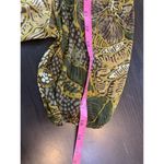 Susan Lawrence  Woman Square Neck Top‎ Women's Size 1X Green Floral Office Church Photo 8