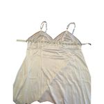 Vintage Sheer White Lace Trim Slip Night Dress Adjustable Straps Babydoll L/XL Size undefined Photo 6