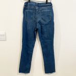 a.n.a  Jeans Women's  Mid Rise Straight Raw Hem Stretch Medium Wash Sz 6 Photo 5