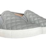 Steve Madden Zaander Quilted Light Grey Women's Slip On Sneakers Photo 0