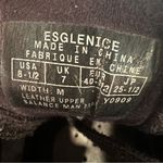 Easy Spirit  Suede Esglenice Athletic Sneakers Women's 8.5‎ Black Wedge Comfort Photo 6